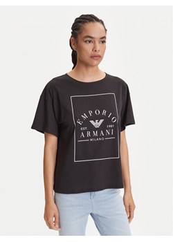Emporio Armani Underwear T-Shirt EW000553 AF10887 UC001 Czarny Loose Fit ze sklepu MODIVO w kategorii Bluzki damskie - zdjęcie 184657382