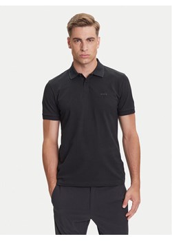 BOSS Polo Paul 50506193 Czarny Slim Fit ze sklepu MODIVO w kategorii T-shirty męskie - zdjęcie 184657393