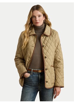 LAUREN RALPH LAUREN Kurtka przejściowa 2,9798E+11 Beżowy Straight Fit ze sklepu MODIVO w kategorii Kurtki damskie - zdjęcie 184657423