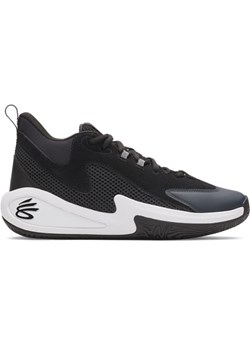 Buty do koszykówki uniseks Under Armour CURRY 3Z 25 SDE - czarne ze sklepu Sportstylestory.com w kategorii Buty sportowe męskie - zdjęcie 184659731