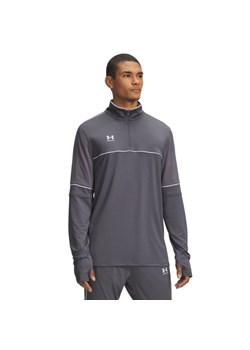 Męski long sleeve Under Armour UA M Challenger Training QZ - szary ze sklepu Sportstylestory.com w kategorii T-shirty męskie - zdjęcie 184659800