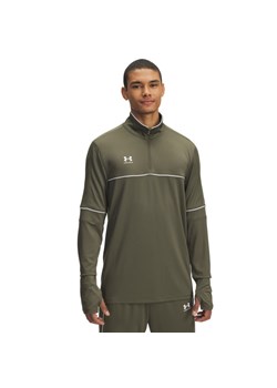 Męski long sleeve Under Armour UA M Challenger Training QZ - khaki ze sklepu Sportstylestory.com w kategorii T-shirty męskie - zdjęcie 184659803