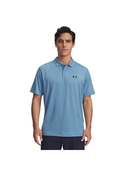 Męska koszulka polo Under Armour UA Matchplay Polo - niebieska ze sklepu Sportstylestory.com w kategorii T-shirty męskie - zdjęcie 184659823