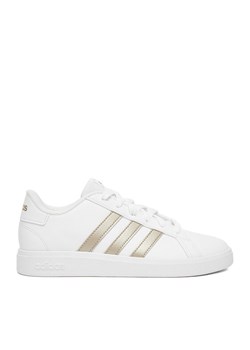 Sneakersy adidas GRAND COURT 2.0 JQ4519 Biały ze sklepu eobuwie.pl w kategorii Buty sportowe dziecięce - zdjęcie 184660852