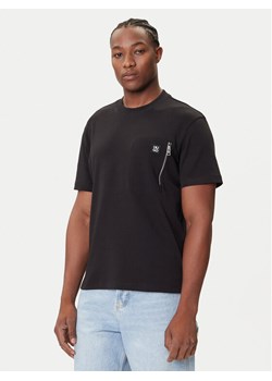 HUGO T-Shirt Dargentee 50542566 Czarny Relaxed Fit ze sklepu MODIVO w kategorii T-shirty męskie - zdjęcie 184661110