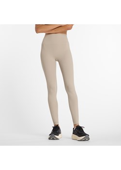 Legginsy damskie New Balance WP53152ADS – beżowe ze sklepu New Balance Poland w kategorii Spodnie damskie - zdjęcie 184661862