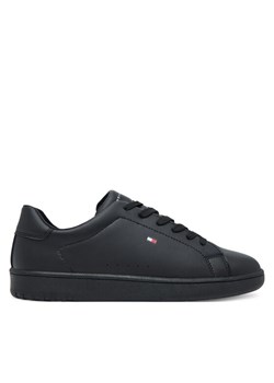 Tommy Hilfiger Sneakersy Low Cut Lace-Up T3X9-34073-1355 Czarny ze sklepu MODIVO w kategorii Buty sportowe dziecięce - zdjęcie 184663323