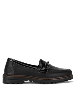 Rieker Lordsy 54862-01 Czarny ze sklepu MODIVO w kategorii Lordsy damskie - zdjęcie 184663392