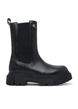 Calvin Klein Kozaki Tronchetto V4A5-83137-1355 S Czarny ze sklepu MODIVO w kategorii Buty zimowe dziecięce - zdjęcie 184663404