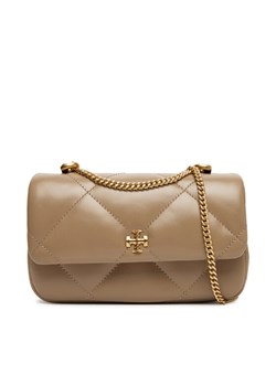 Tory Burch Torebka Mini Kira Diamond 154710 Beżowy ze sklepu MODIVO w kategorii Kopertówki - zdjęcie 184663463