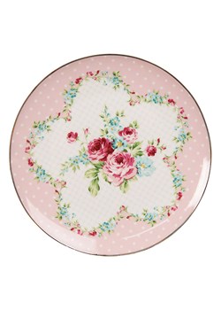 Clayre &amp; Eef Talerzyk deserowy w kolorze jasnoróżowym - Ø 21 cm ze sklepu Limango Polska w kategorii Talerze - zdjęcie 184664380