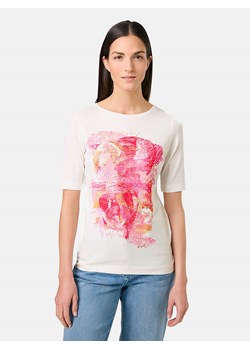 Gerry Weber Koszulka w kolorze biało-różowo-czerwonym ze sklepu Limango Polska w kategorii Bluzki damskie - zdjęcie 184664682