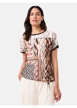 Gerry Weber Koszulka w kolorze czarno-beżowo-jasnobrązowym ze sklepu Limango Polska w kategorii Bluzki damskie - zdjęcie 184664710