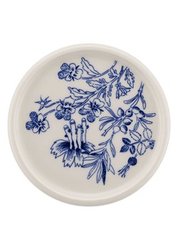 Moomin Talerz &quot;Haru&quot; w kolorze biało-niebieskim na chleb - Ø 12 cm ze sklepu Limango Polska w kategorii Talerze - zdjęcie 184664780