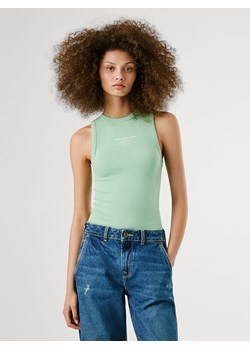 Pepe Jeans Top &quot;Viv&quot; w kolorze jasnozielonym ze sklepu Limango Polska w kategorii Bluzki damskie - zdjęcie 184665222