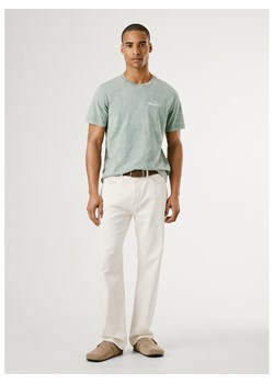 Pepe Jeans Koszulka w kolorze zielonym ze sklepu Limango Polska w kategorii T-shirty męskie - zdjęcie 184665292