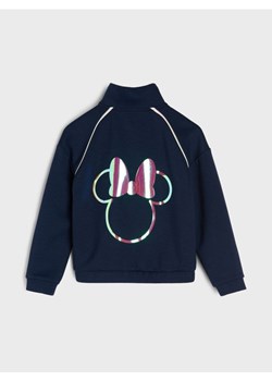 Sinsay - Bluza z domieszką wiskozy Minnie Mouse - granatowy ze sklepu Sinsay w kategorii Bluzy dziewczęce - zdjęcie 184665662
