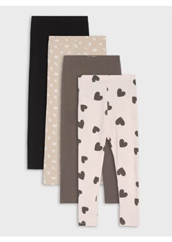 Sinsay - Legginsy 4 pack - wielobarwny ze sklepu Sinsay w kategorii Spodnie dziewczęce - zdjęcie 184665671