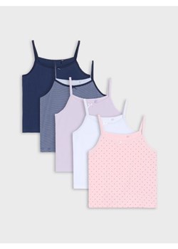 Sinsay - Podkoszulki 5 pack - biały ze sklepu Sinsay w kategorii Podkoszulki dziecięce - zdjęcie 184665700