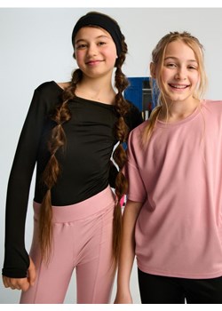 Sinsay - Sportowe body w stylu basic z długimi rękawami - czarny ze sklepu Sinsay w kategorii Bluzki dziewczęce - zdjęcie 184665702