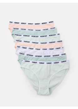 Sinsay - Majtki typu figi 7 pack - wielobarwny ze sklepu Sinsay w kategorii Majtki damskie - zdjęcie 184665724