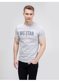 BIG STAR Koszulka w kolorze szarym ze sklepu Limango Polska w kategorii T-shirty męskie - zdjęcie 184666014