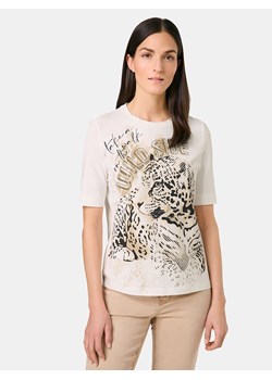 Gerry Weber Koszulka w kolorze kremowo-beżowo-czarnym ze sklepu Limango Polska w kategorii Bluzki damskie - zdjęcie 184666212