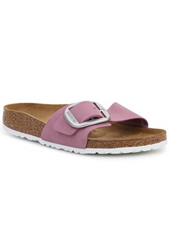 Birkenstock Skórzane klapki &quot;Madrid&quot; w kolorze jasnoróżowym ze sklepu Limango Polska w kategorii Klapki damskie - zdjęcie 184666484
