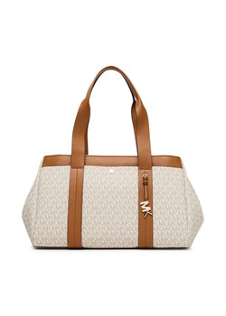 Torebka MICHAEL Michael Kors Romee 30T5G1ZT7B Beżowy ze sklepu eobuwie.pl w kategorii Kuferki - zdjęcie 184666611