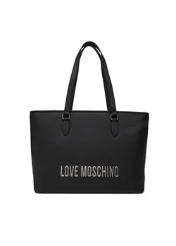 Torebka LOVE MOSCHINO JC4190PP1NKD000B Czarny ze sklepu eobuwie.pl w kategorii Torby Shopper bag - zdjęcie 184666661