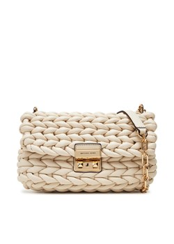 Torebka MICHAEL Michael Kors Tribeca 30T5G2RL7T Écru ze sklepu eobuwie.pl w kategorii Torebki damskie - zdjęcie 184666732