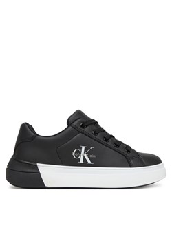 Sneakersy Calvin Klein V3X9-83165-1355 D Czarny ze sklepu eobuwie.pl w kategorii Buty sportowe dziecięce - zdjęcie 184666783