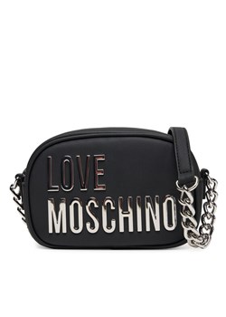LOVE MOSCHINO Torebka JC4026PP1NKD000B Czarny ze sklepu MODIVO w kategorii Listonoszki - zdjęcie 184667841