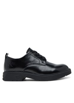 Calvin Klein Oxfordy Low Cut Lace-Up Shoe V3X4-83182-1453 S Czarny ze sklepu MODIVO w kategorii Półbuty dziecięce - zdjęcie 184667863