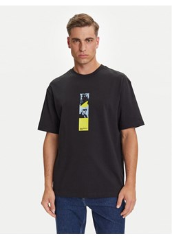 Karl Lagerfeld Jeans T-Shirt A3M17036 Czarny Relaxed Fit ze sklepu MODIVO w kategorii T-shirty męskie - zdjęcie 184667923