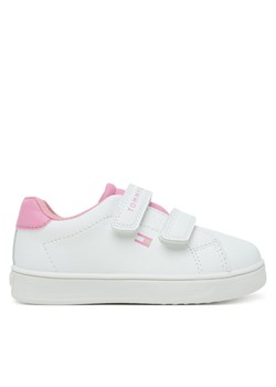 Tommy Hilfiger Sneakersy Low Cut Velcro Sneaker T1A9-33965-1355 M Biały ze sklepu MODIVO w kategorii Buty sportowe dziecięce - zdjęcie 184667942