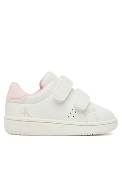 Calvin Klein Sneakersy Low Cut Velcro Sneaker V1A9-83087-1355 M Biały ze sklepu MODIVO w kategorii Buty sportowe dziecięce - zdjęcie 184667964