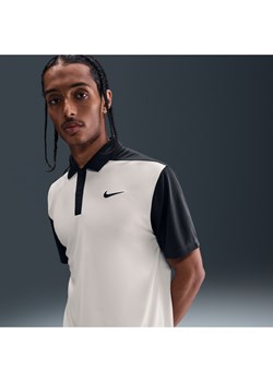 Męska koszulka polo do golfa Dri-FIT Nike Victory+ - Brązowy ze sklepu Nike poland w kategorii T-shirty męskie - zdjęcie 184669782