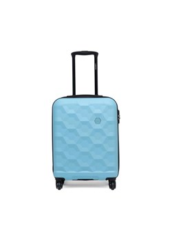 Walizka kabinowa Lasocki WAL-S-03BLUE-04 Niebieski ze sklepu eobuwie.pl w kategorii Walizki - zdjęcie 184670141