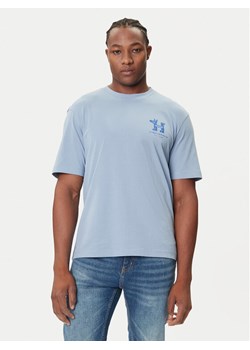 HUGO T-Shirt Nedix 50543483 Błękitny Regular Fit ze sklepu MODIVO w kategorii T-shirty męskie - zdjęcie 184670322