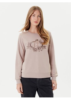 Liu Jo Sport Bluza TF5097 FS090 Beżowy Regular Fit ze sklepu MODIVO w kategorii Bluzy damskie - zdjęcie 184670362