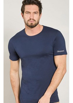 Kappa granatowa koszulka męska bawełniana z krótkim rękawem K1305, Kolor granatowy, Rozmiar M, Kappa ze sklepu Primodo w kategorii T-shirty męskie - zdjęcie 184670932
