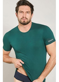 Kappa zielona koszulka męska bawełniana z krótkim rękawem K1305, Kolor zielony, Rozmiar M, Kappa ze sklepu Intymna w kategorii T-shirty męskie - zdjęcie 184671451