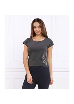 EA7 T-shirt | Regular Fit ze sklepu Gomez Fashion Store w kategorii Bluzki damskie - zdjęcie 184671663