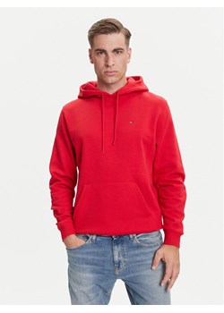 Tommy Jeans Bluza DM0DM20742 Czerwony Regular Fit ze sklepu MODIVO w kategorii Bluzy męskie - zdjęcie 184672690