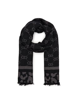 Liu Jo Szalik Stola Jacquard Mon 2F5040 T0300 Czarny ze sklepu MODIVO w kategorii Szaliki i chusty damskie - zdjęcie 184672691