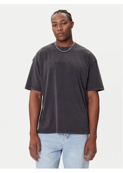 HUGO T-Shirt Nebute 50542638 Czarny Loose Fit ze sklepu MODIVO w kategorii T-shirty męskie - zdjęcie 184672710