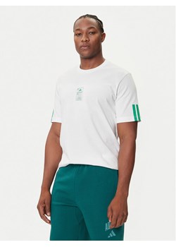 adidas T-Shirt Stadium Ticket JM6473 Biały Loose Fit ze sklepu MODIVO w kategorii T-shirty męskie - zdjęcie 184672720