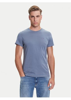 Tommy Jeans T-Shirt DM0DM04411 Niebieski Slim Fit ze sklepu MODIVO w kategorii T-shirty męskie - zdjęcie 184672751