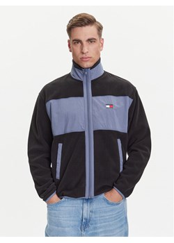 Tommy Jeans Polar DM0DM21906 Czarny Relaxed Fit ze sklepu MODIVO w kategorii Bluzy męskie - zdjęcie 184672774